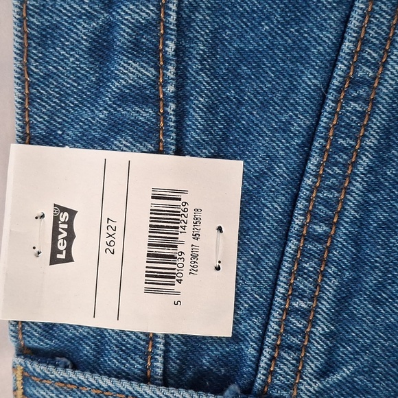 New Levi's Ribcage Straight Jazz Pop Nwt Sz 26 - Picture 9 of 14